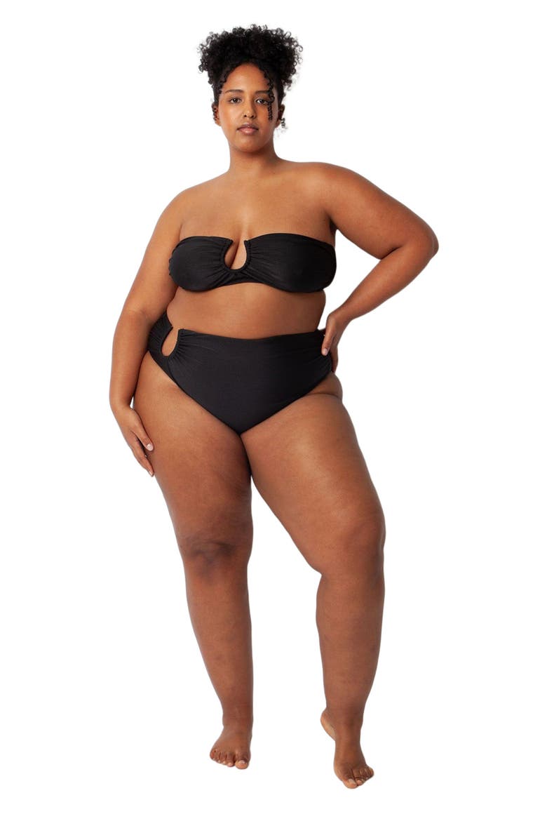 Sofia Bikini Swim Bottoms, Main, color, Black