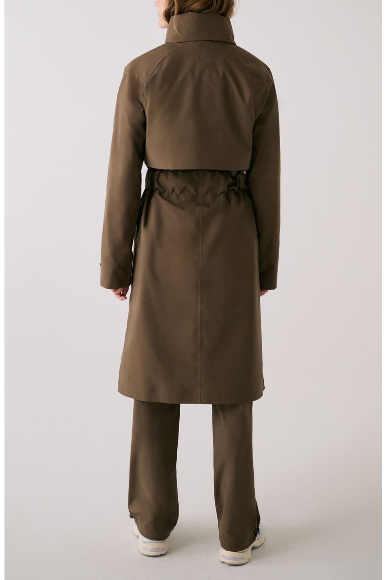 Aliz Trench Coat, Alternate, color, MOCHA