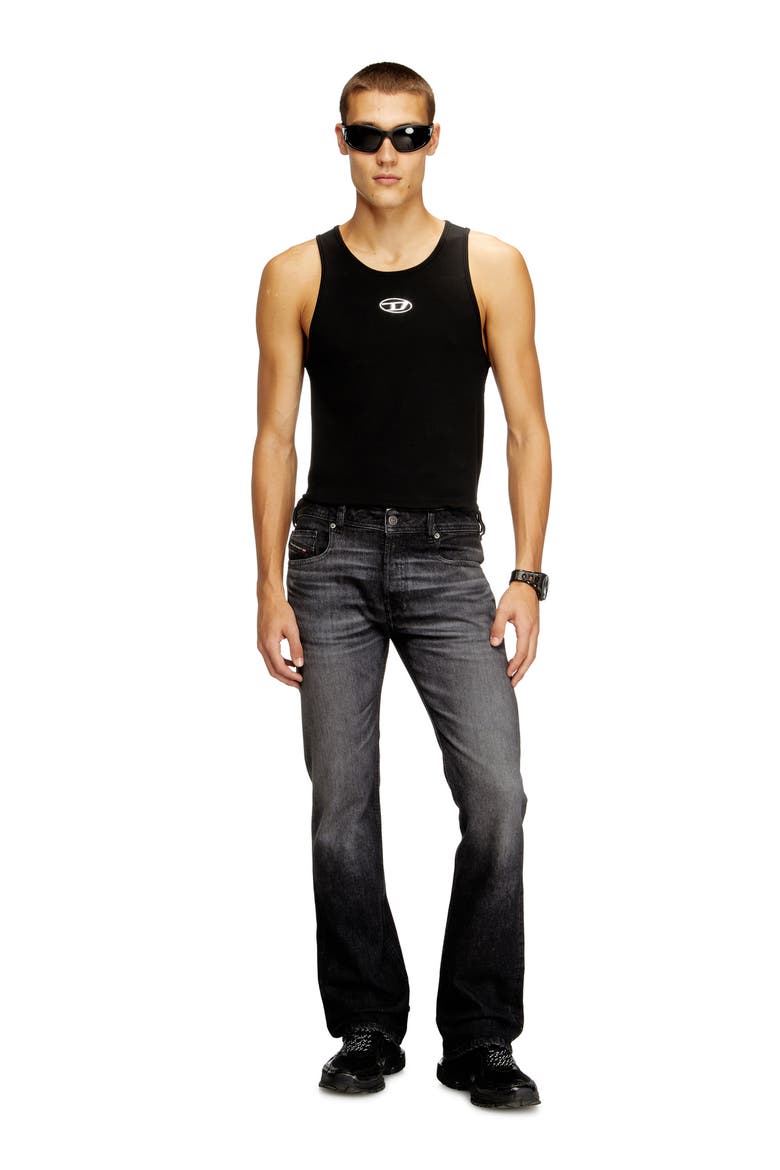 2007 Zatiny Bootcut Jeans, Alternate, color, BLACK/ DENIM
