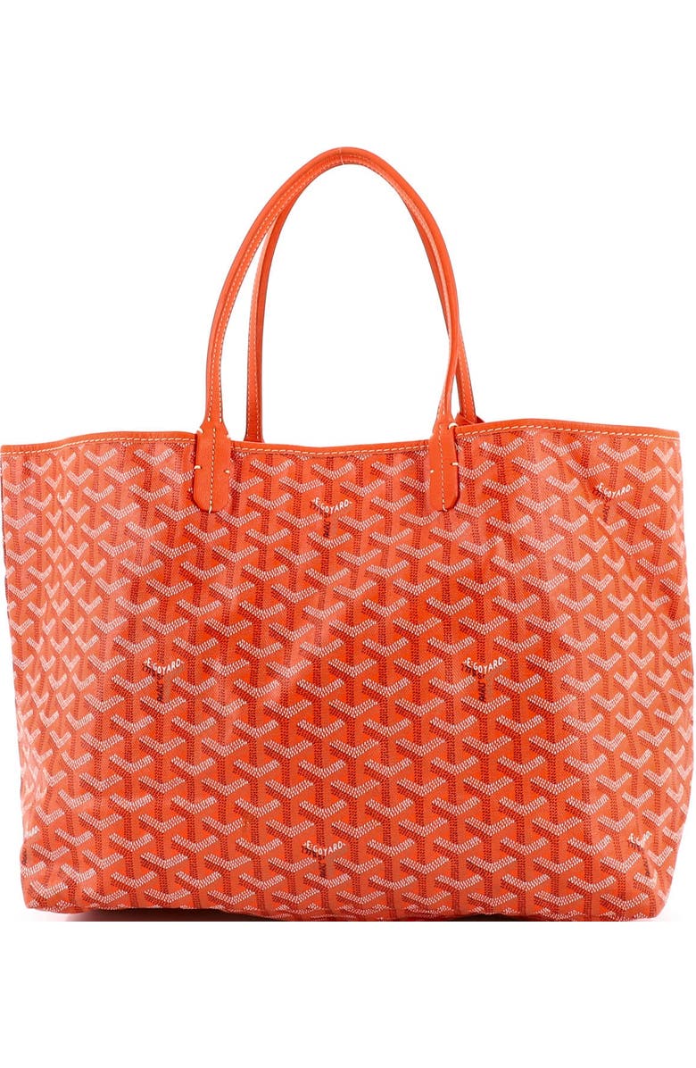 Pre-Owned Goyard Saint Louis Tote Coated Canvas PM, Alternate, color, Orange