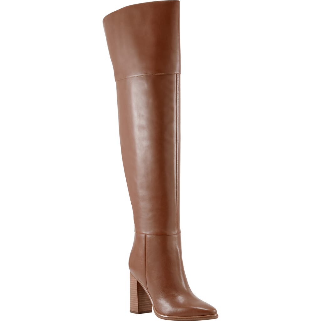 Marc Fisher Ltd Lasli Over The Knee Boot In Medium Natural