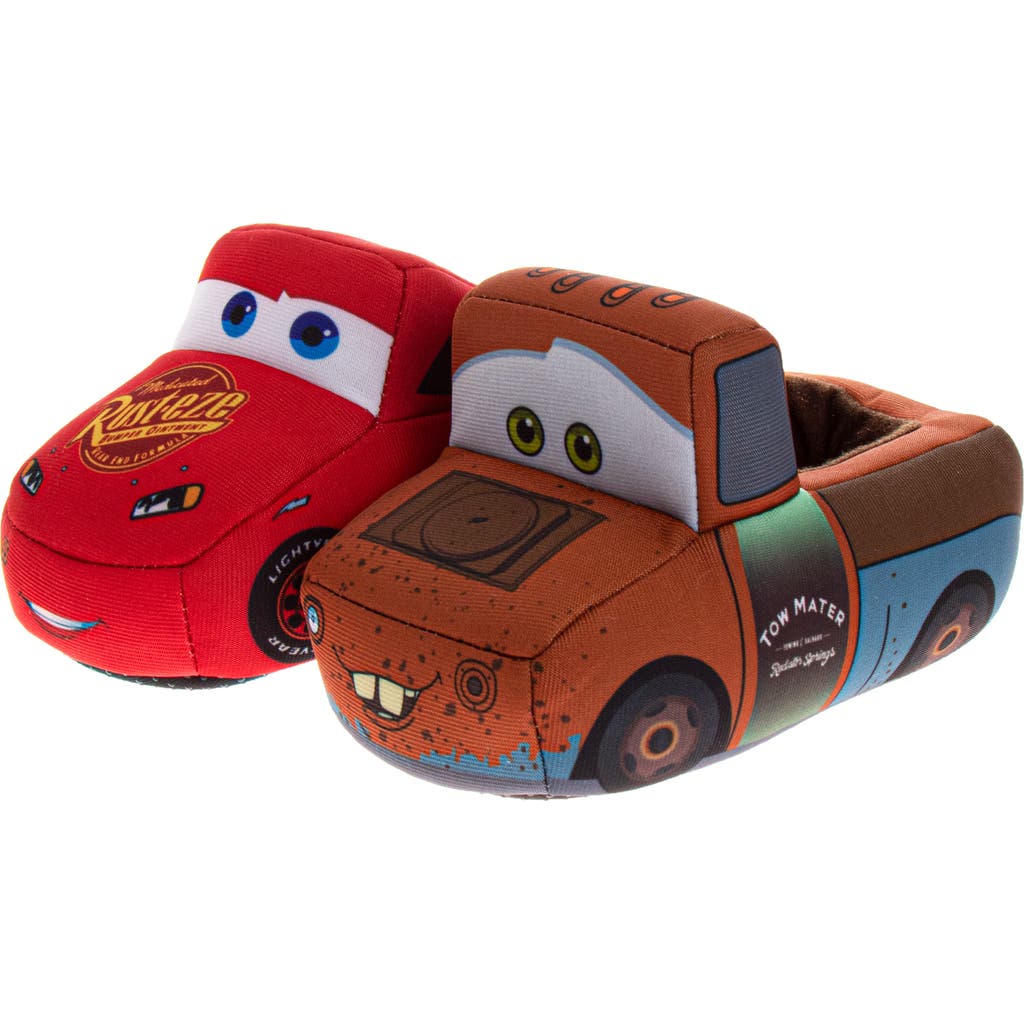 JOSMO Kids' Disney Pixar Cars Mismatch Slipper in Red/Blue  product