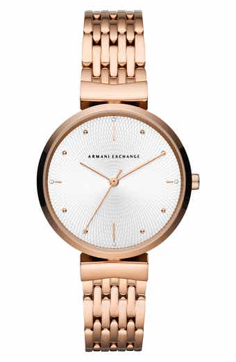 T-Bar Three-Hand Bracelet Watch, 36mm