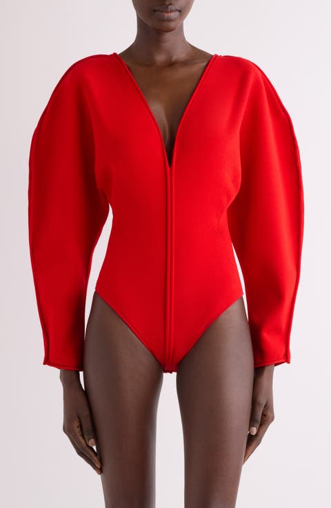 Sculpted Sleeve Bodysuit