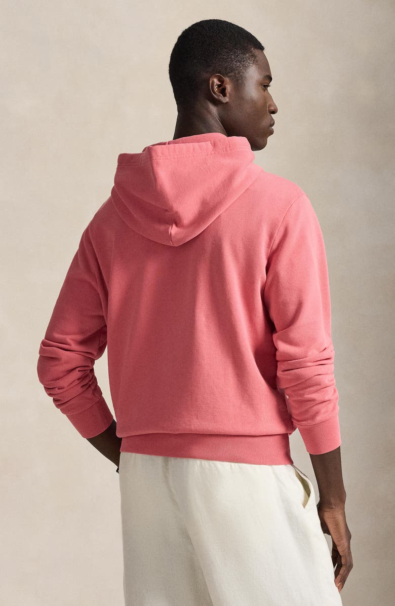 Polo Ralph Lauren French Terry Hoodie, Alternate, color, Red Sky