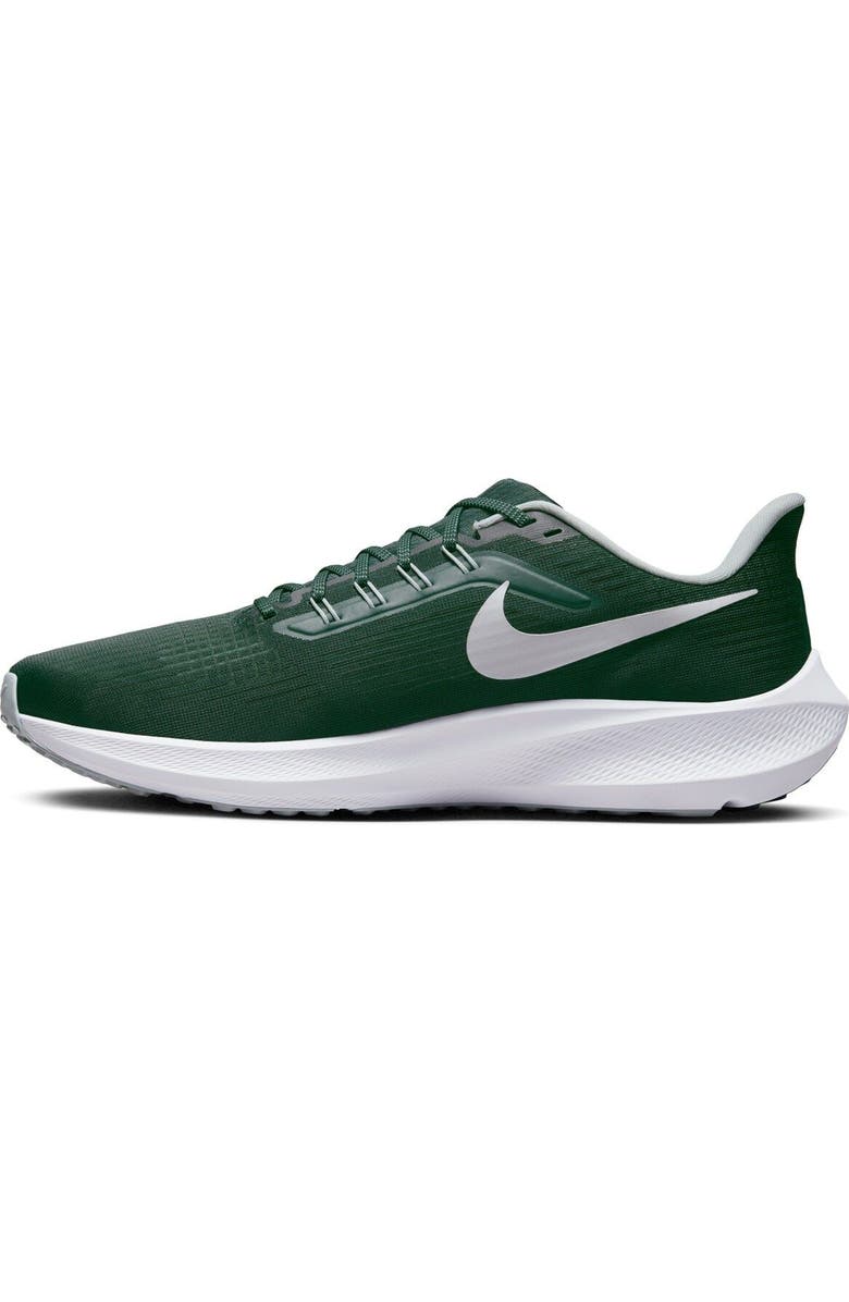 Nike Unisex Nike Green Michigan State Spartans Zoom Pegasus 39 Running Shoe, Alternate, color,