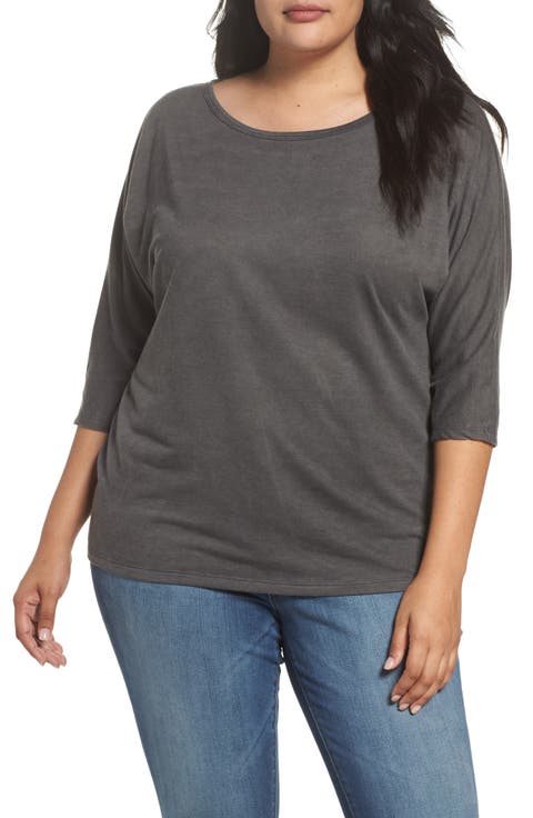 Dolman Sleeve Top (Plus Size)