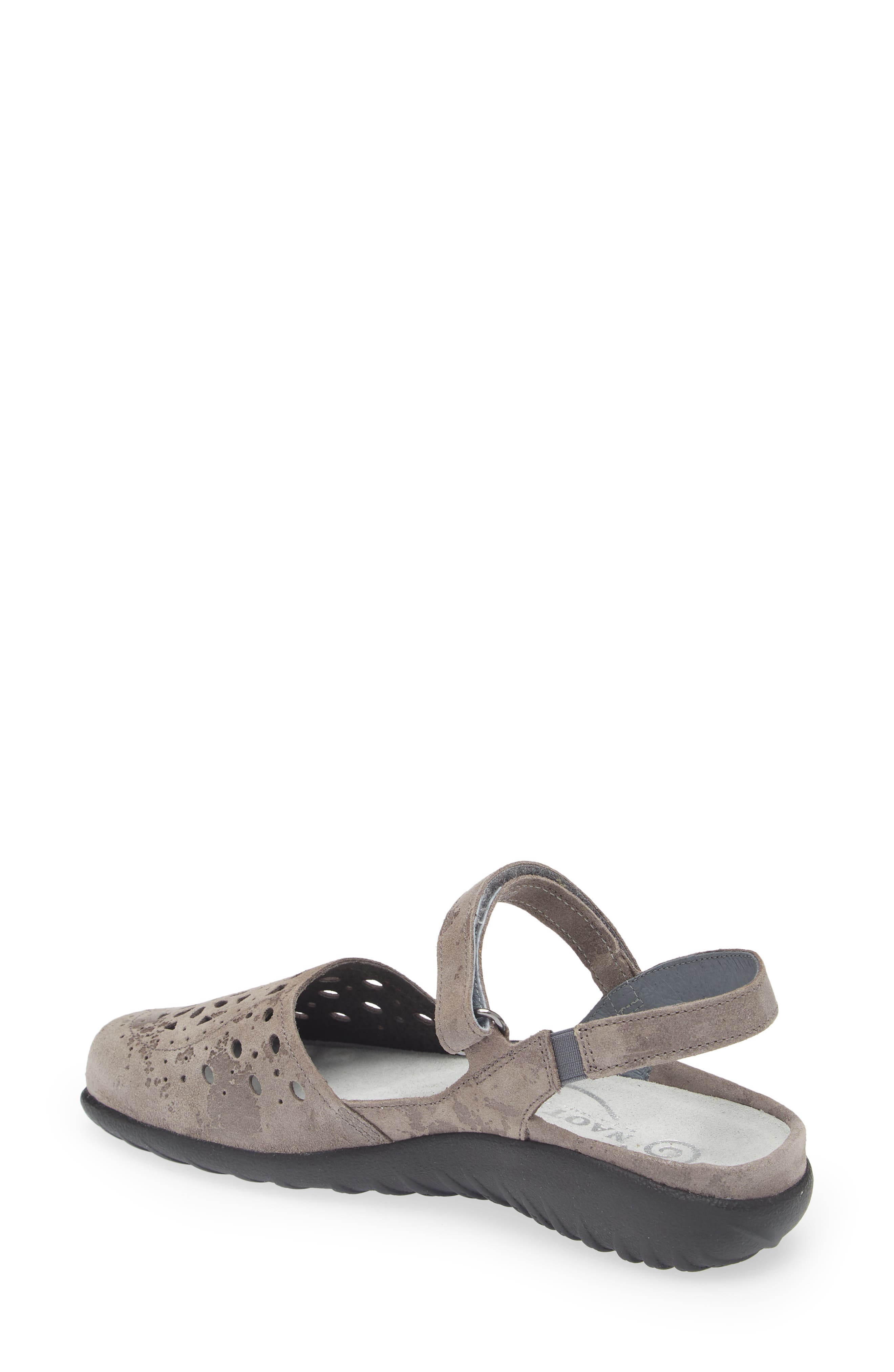 Naot 'Arataki' Mary Jane, Alternate, color, Grey Marble Suede
