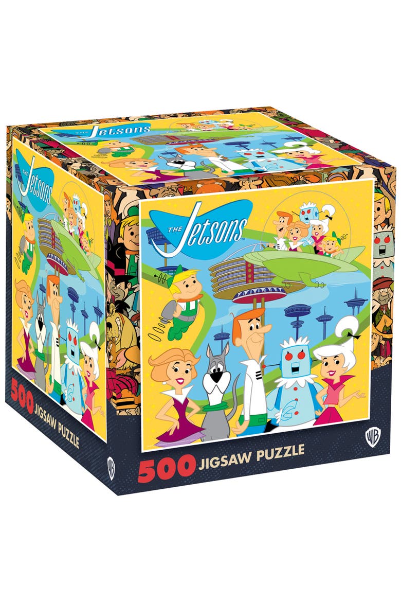 The Jetsons 500 Piece Jigsaw Puzzle, Main, color, Multicolor