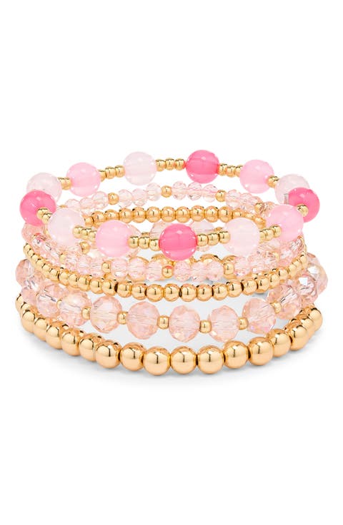 Assorted 5-Pack Stretch Bracelets