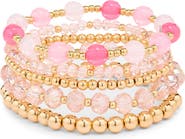 NORDSTROM RACK Assorted 5-Pack Stretch Bracelets