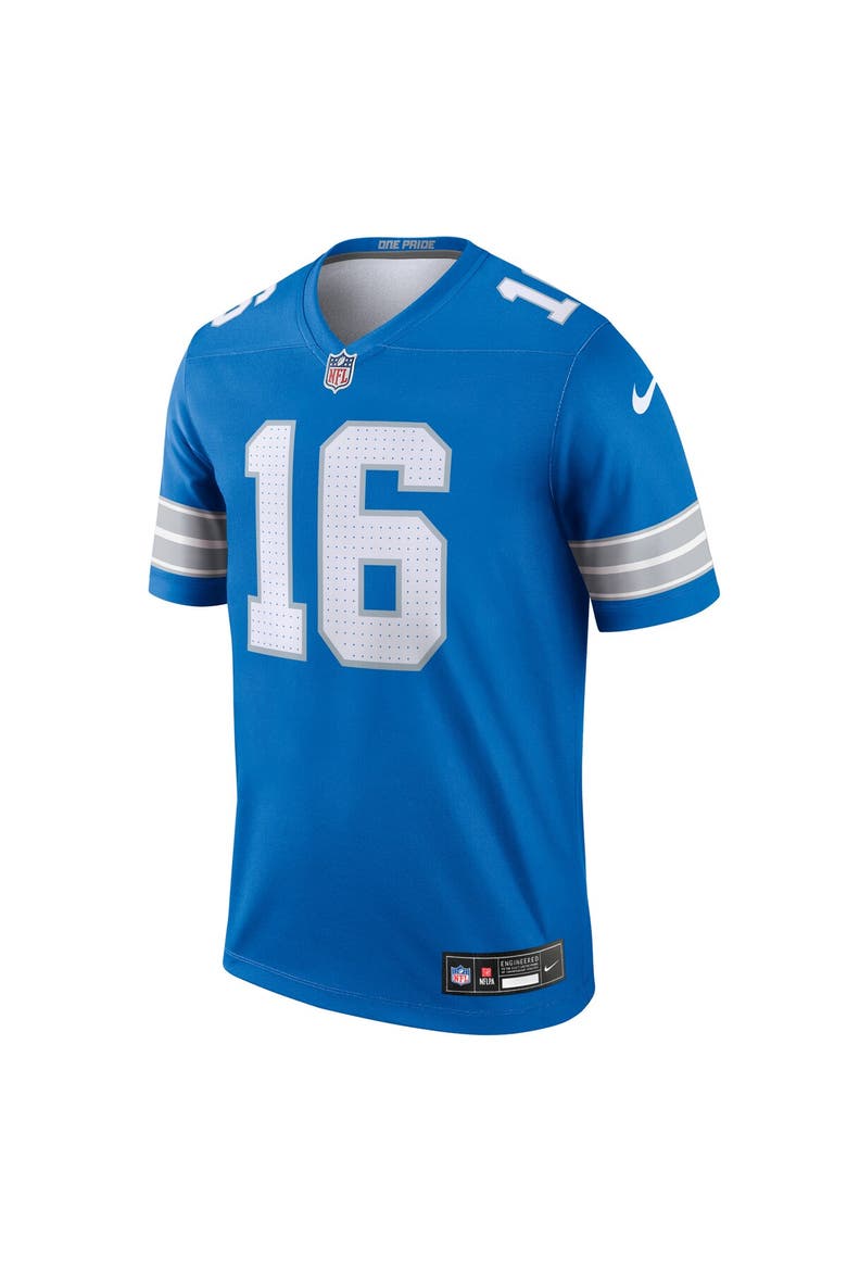 Men's Nike Jared Goff Blue Detroit Lions Legend Jersey, Alternate, color, Blue