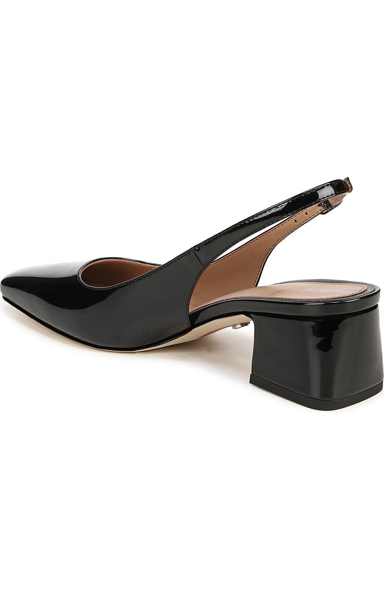 Sam Edelman Terra Slingback Pump, Alternate, color, Black Patent