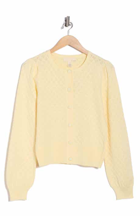 Eileen Pointelle Knit Cardigan