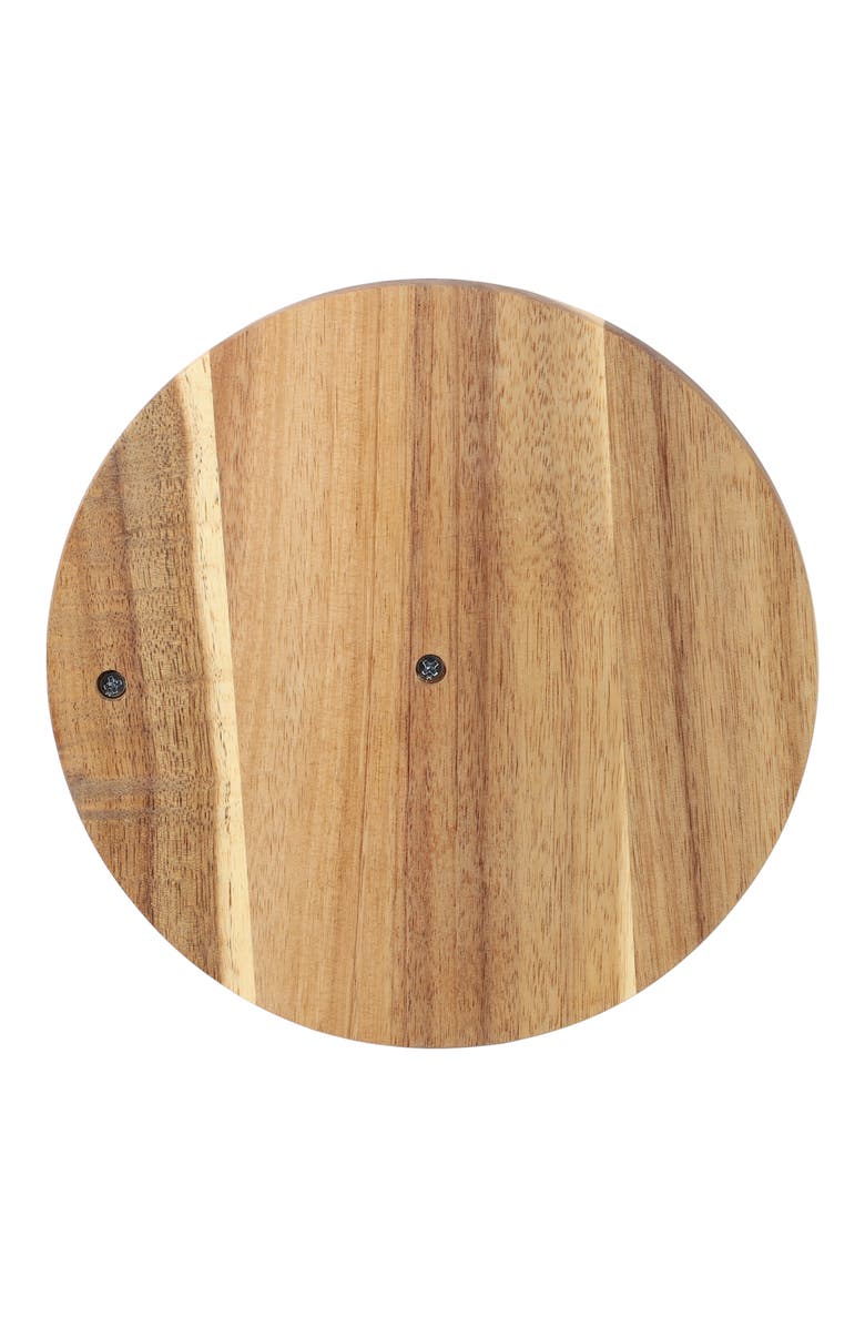 Megachef 14 inch Acacia Wood Paper Towel Holder, Alternate, color, Acacia