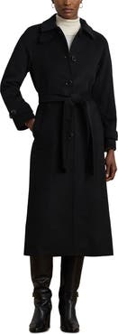 Lauren Ralph Lauren Wool Blend Trench Coat