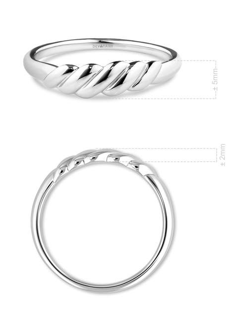 Devata Rope Ring In Metallic