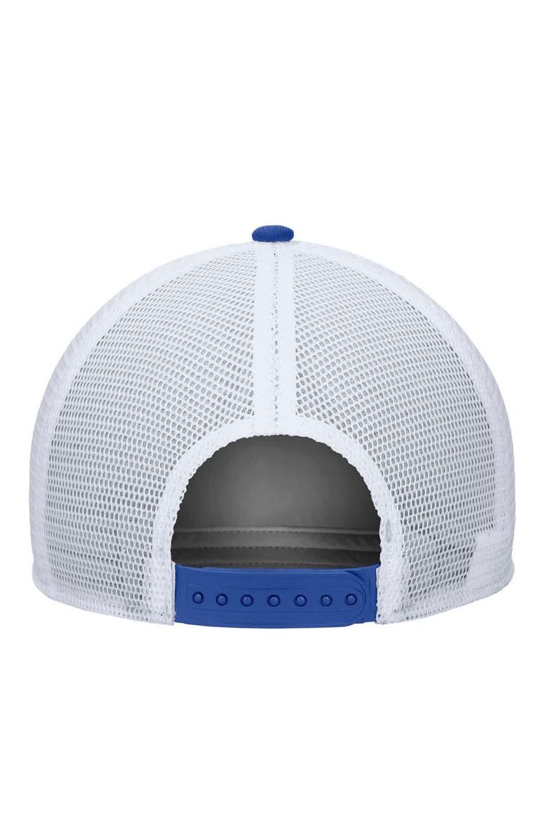 Nike Men's Nike Pewter Boise State Broncos Rise Vintage Adjustable Trucker Hat, Alternate, color,