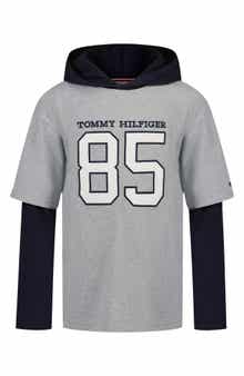 Kids' 85 Graphic Hooded Layered T-Shirt