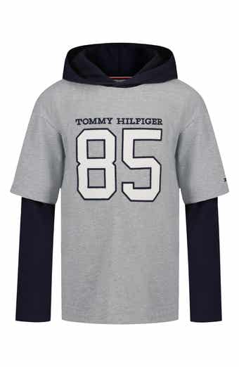 Kids' 85 Graphic Hooded Layered T-Shirt