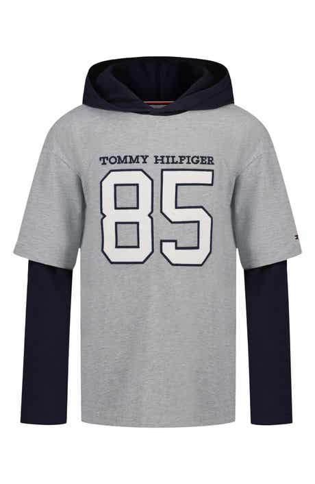 Kids' 85 Graphic Hooded Layered T-Shirt