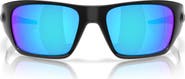 Oakley 60mm Prizm™ Polarized Rectangular Sunglasses
