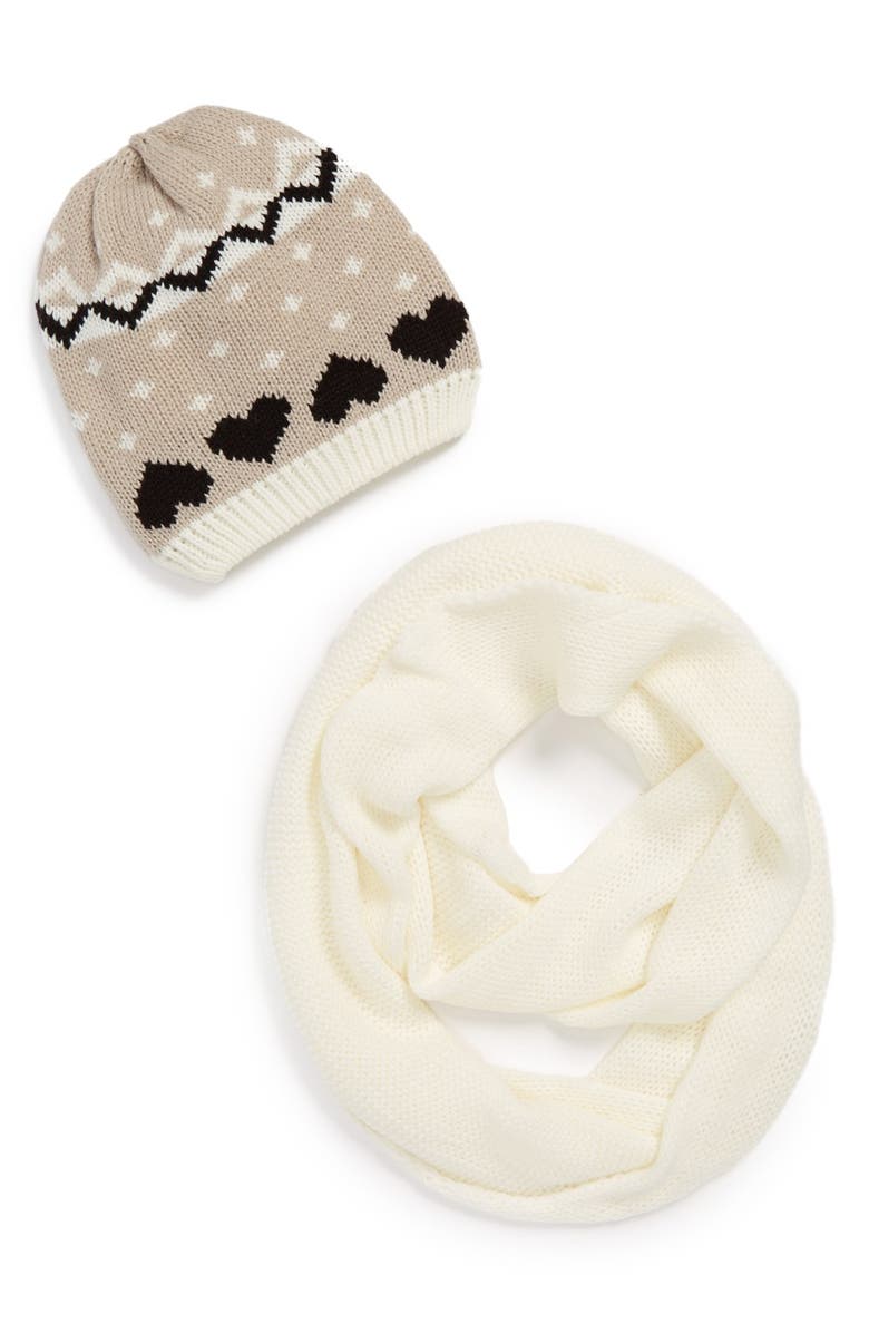 BP. Beanie & Infinity Scarf Set, Main, color, 