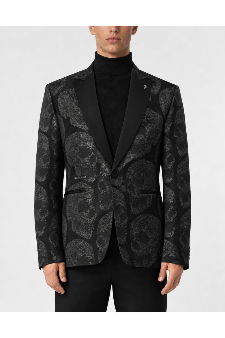 Blazer Skull Men, Main, color, black