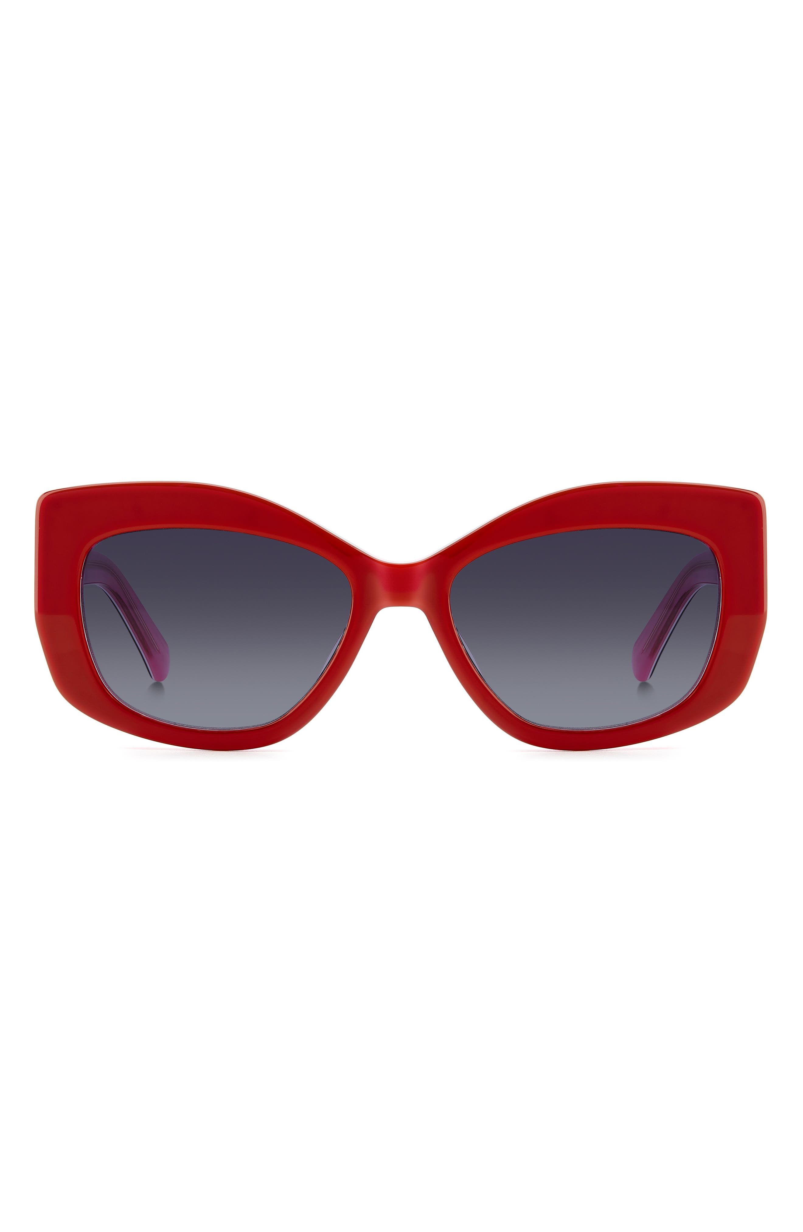 54mm frida square frame sunglasses