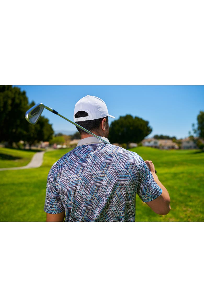 Lucky Lines Polo, Alternate, color, Multi