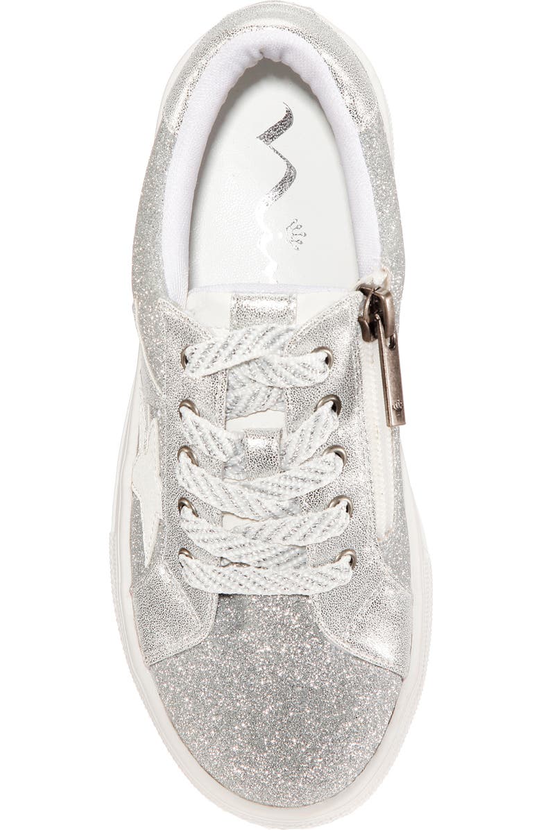 Nina Lizzet Glitter Star Sneaker, Alternate, color,