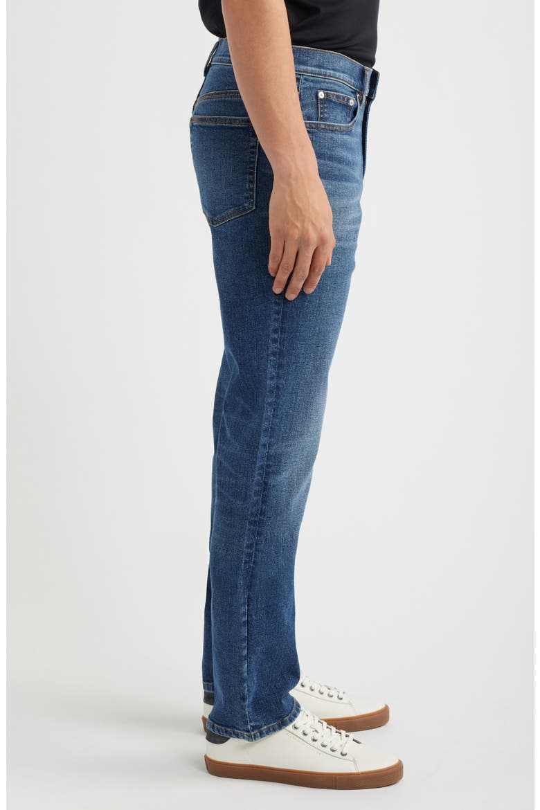 Modern Straight Leg Jeans (Nordstrom Exclusive), Alternate, color, STARLIT