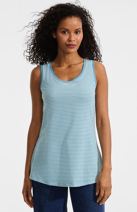 Supima Cotton Tunic Tank Top