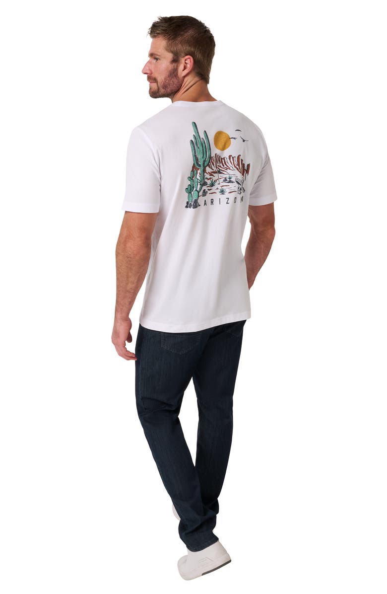 TravisMathew Mesa Views Graphic T-Shirt, Alternate, color, White