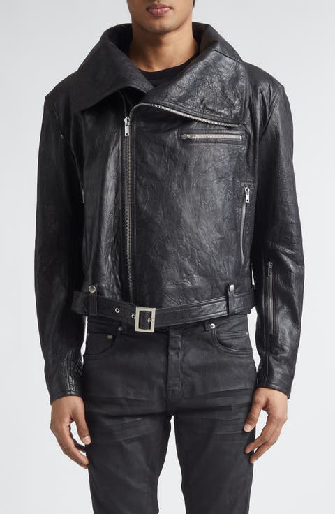 Leather Dracubiker Jacket