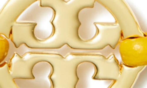 Tory Burch Miller Logo Slider Bracelet In Gold