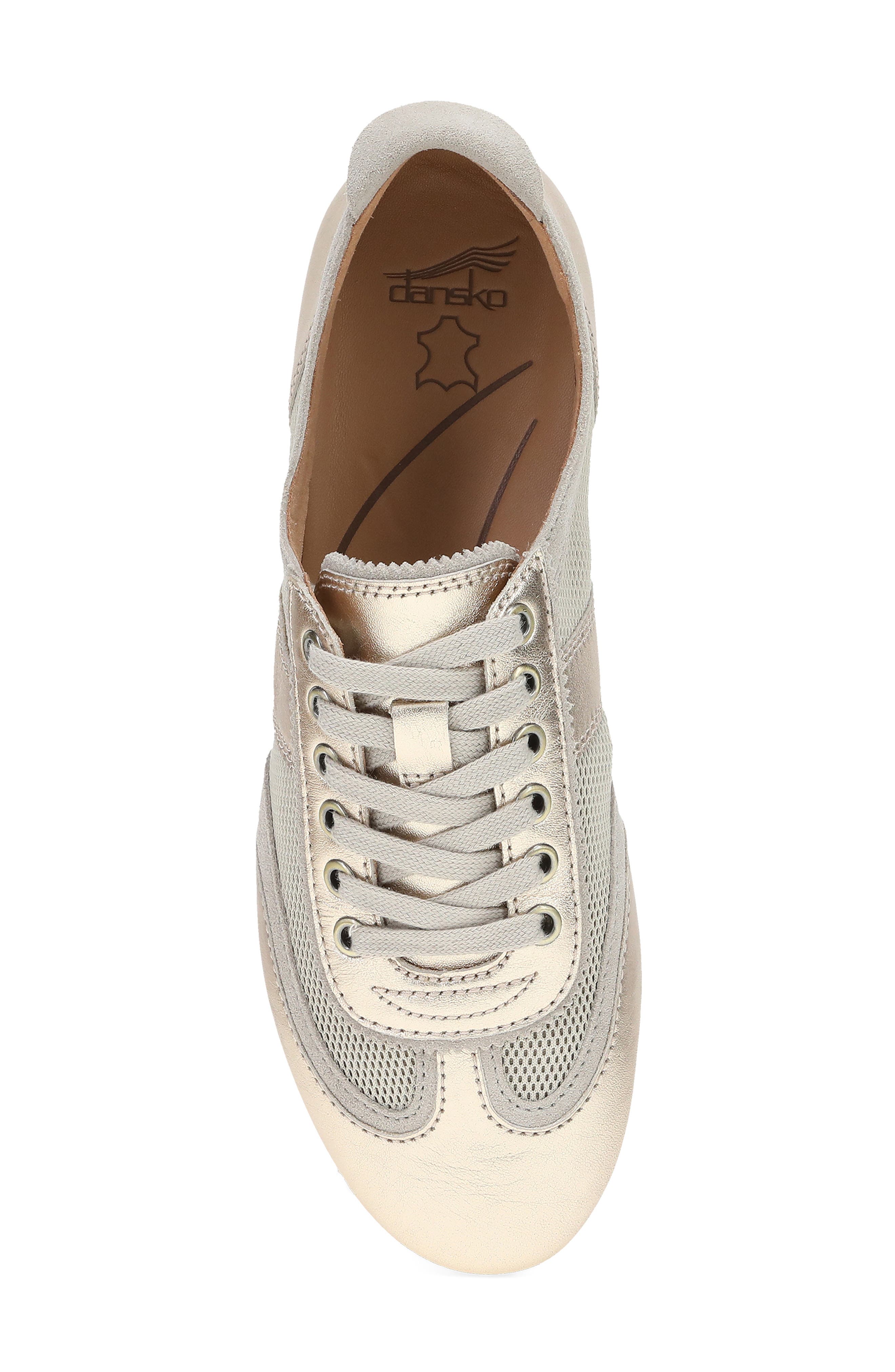 Milana Sneaker, Alternate, color, GOLD METALLIC