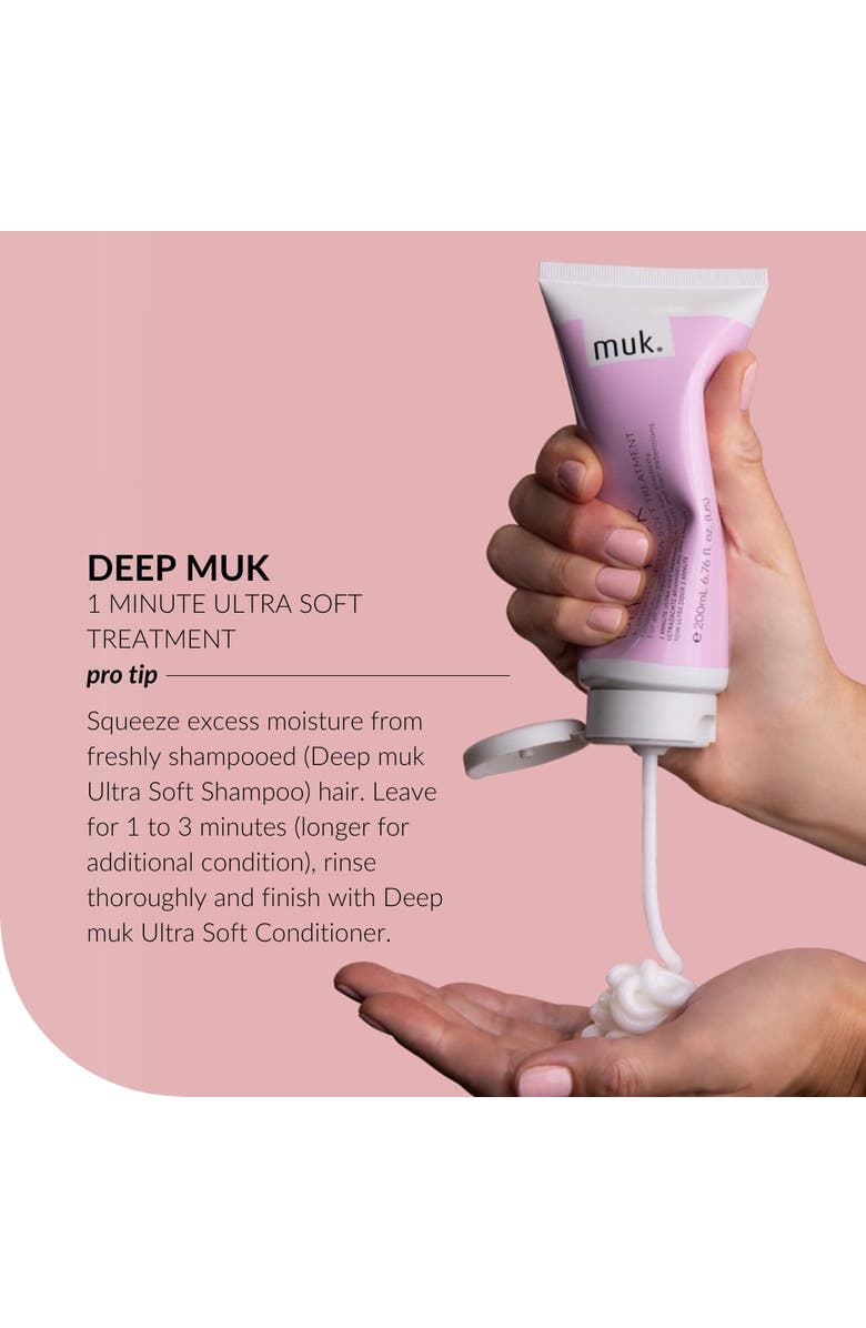 Muk Haircare Deep muk Ultra Soft 1 Minute Toning Treatment, Alternate, color, 33.8 Fl Oz