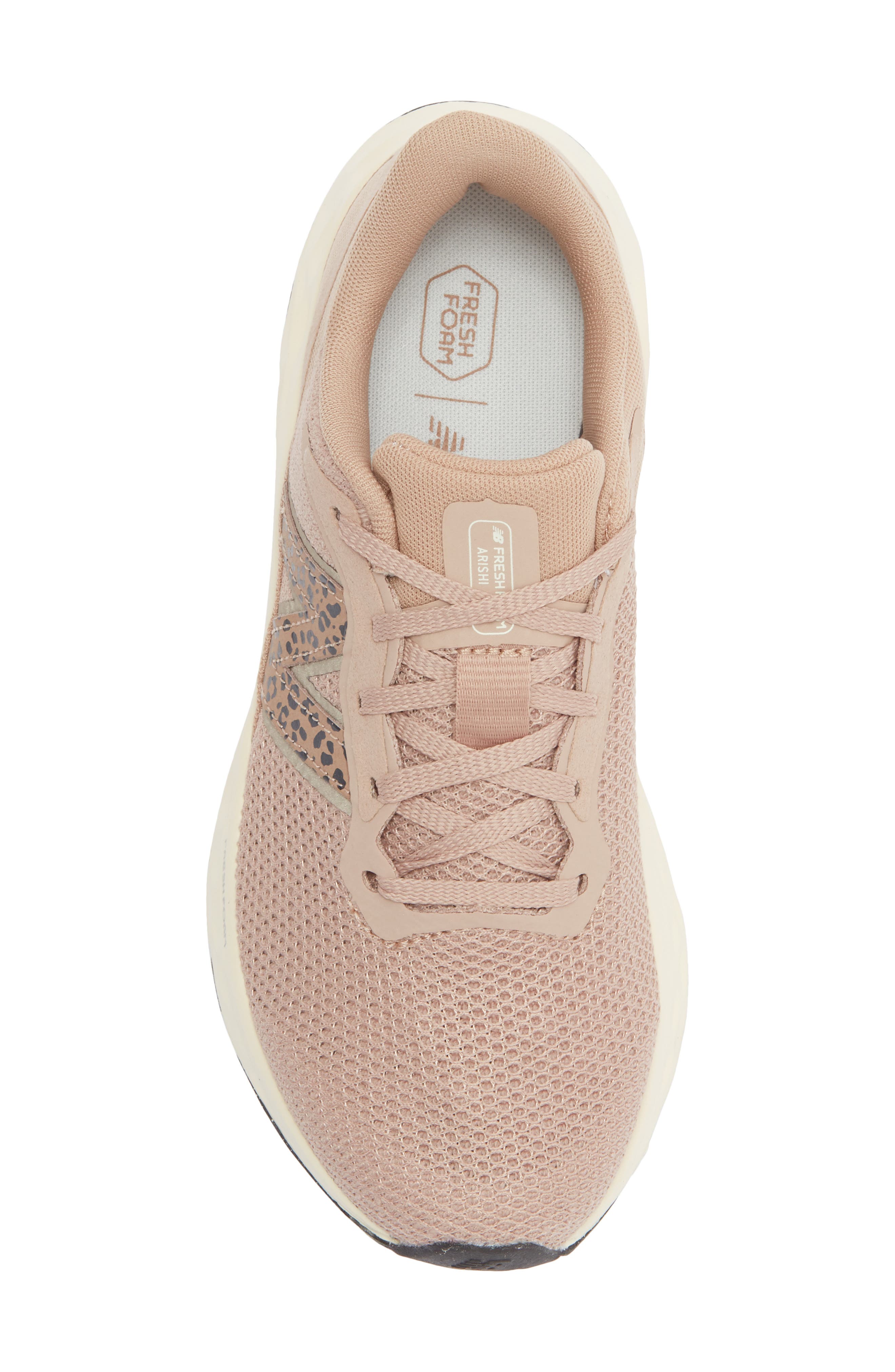 New Balance Aris Running Shoe, Alternate, color, Flat Taupe/ Black Cement