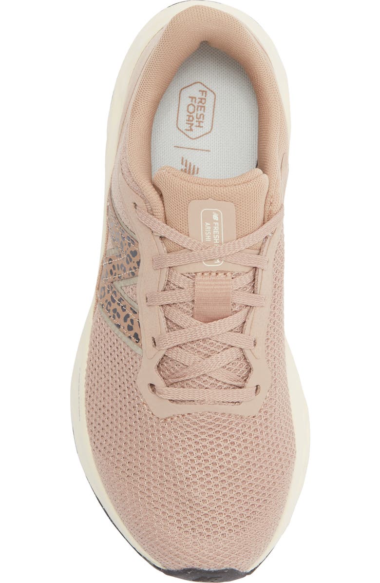 New Balance Aris Running Shoe, Alternate, color, Flat Taupe/ Black Cement