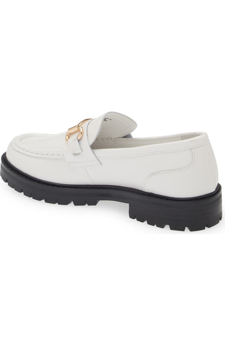 Steve Madden Mistor Loafer, Alternate, color, White Leat