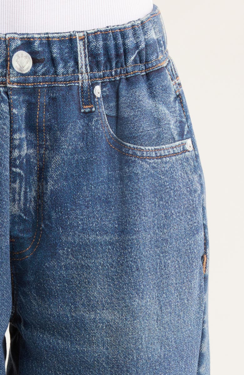 rag & bone/JEAN Miramar Denim Print Cotton Fleece Joggers, Alternate, color, Almda