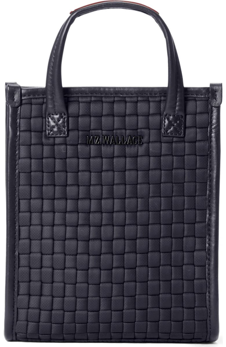 MZ Wallace Micro Woven Nylon Box Tote, Main, color,