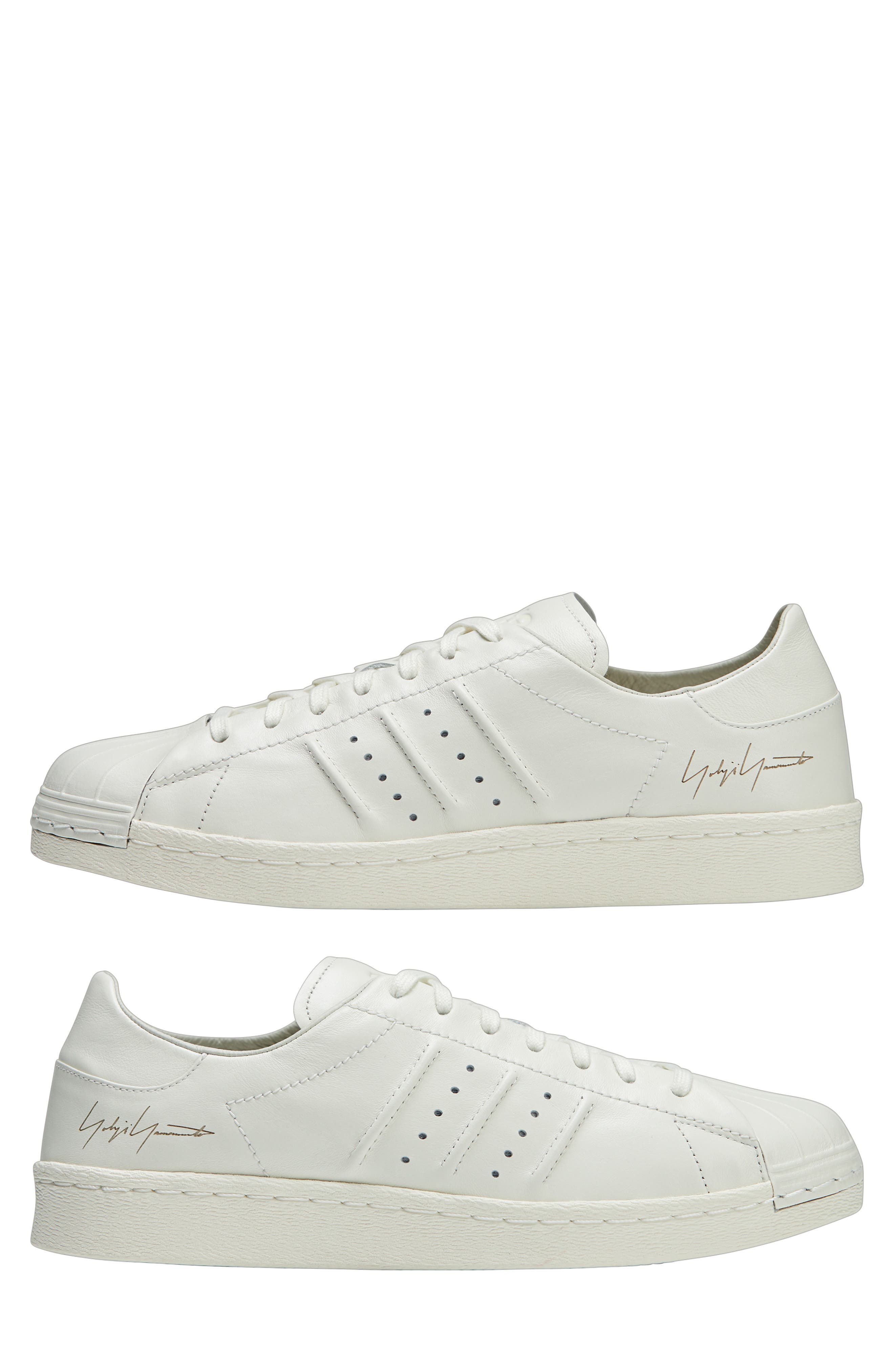 adidas Y-3 Superstar Sneaker, Alternate, color, White/ White