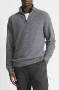 Vince Quarter Zip Cashmere Sweater