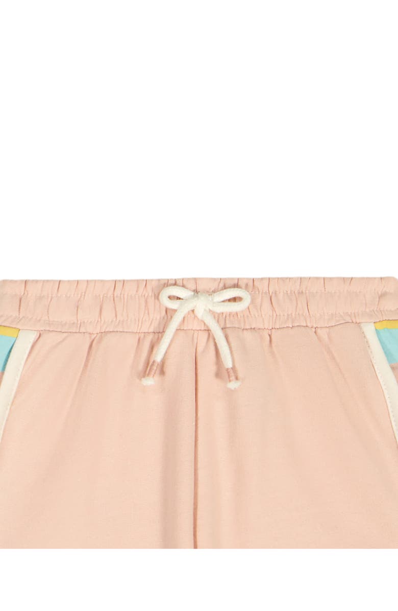 Roxy Ruffle Sleeve Graphic T-Shirt & Shorts Set, Alternate, color, White Multi