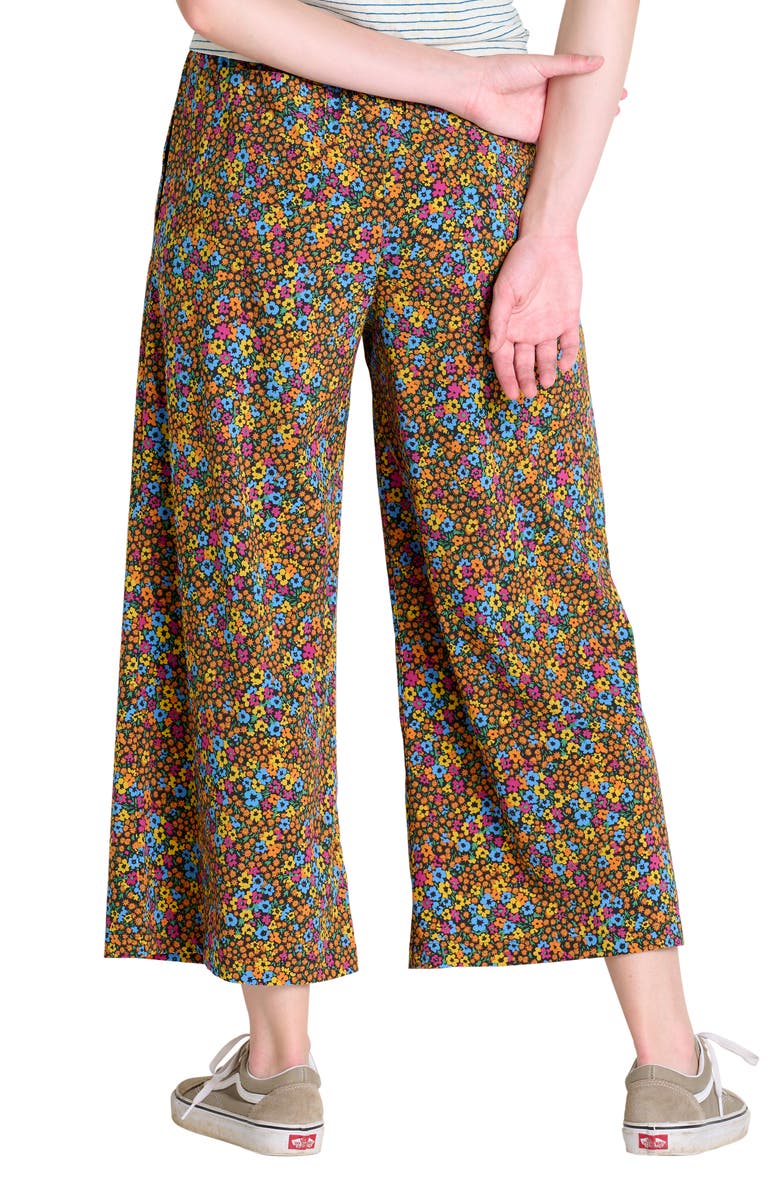 Toad&Co Sunkissed Performance Wide Leg Crop Pants, Alternate, color, 