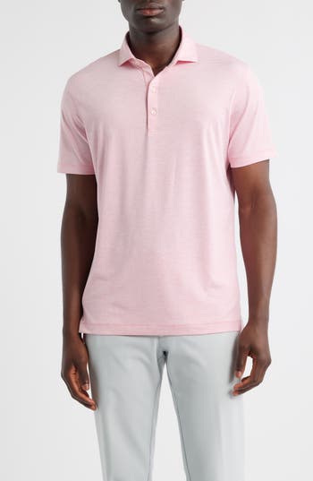 Johnnie-o Lyndon Classic Fit Polo In Azalea