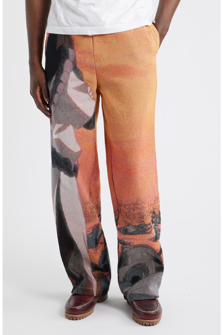 Orochimaru/Sasuke Drawstring Pants, Main, color, ORANGE