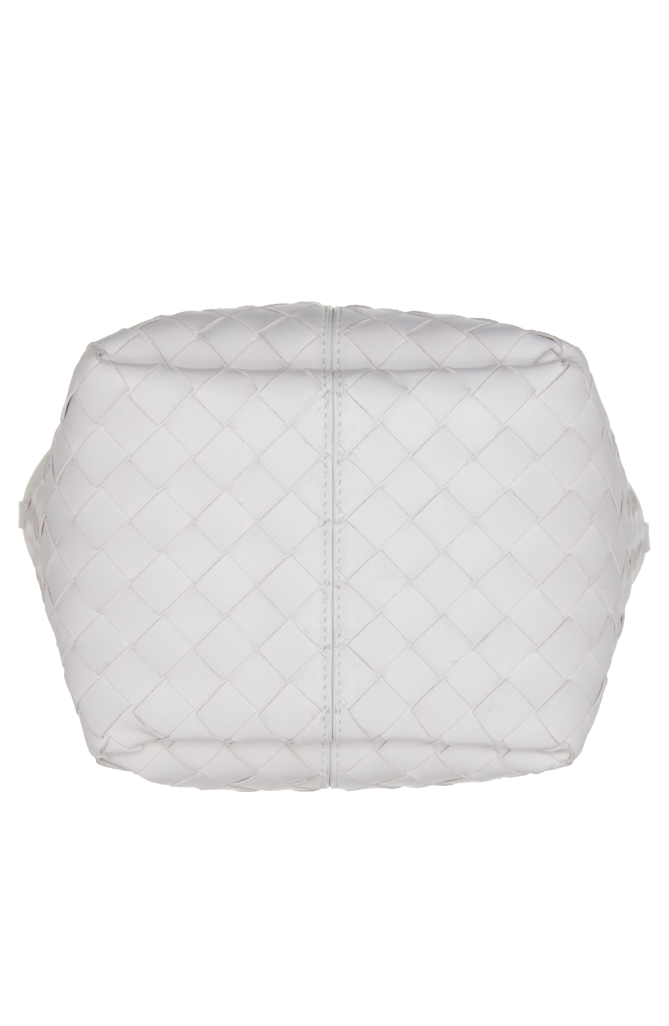 Bottega Veneta Small Intrecciato Flip Flap Leather Tote Bag, Alternate, color, 